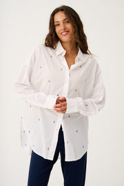 Tammy Shirt - Anchor Print