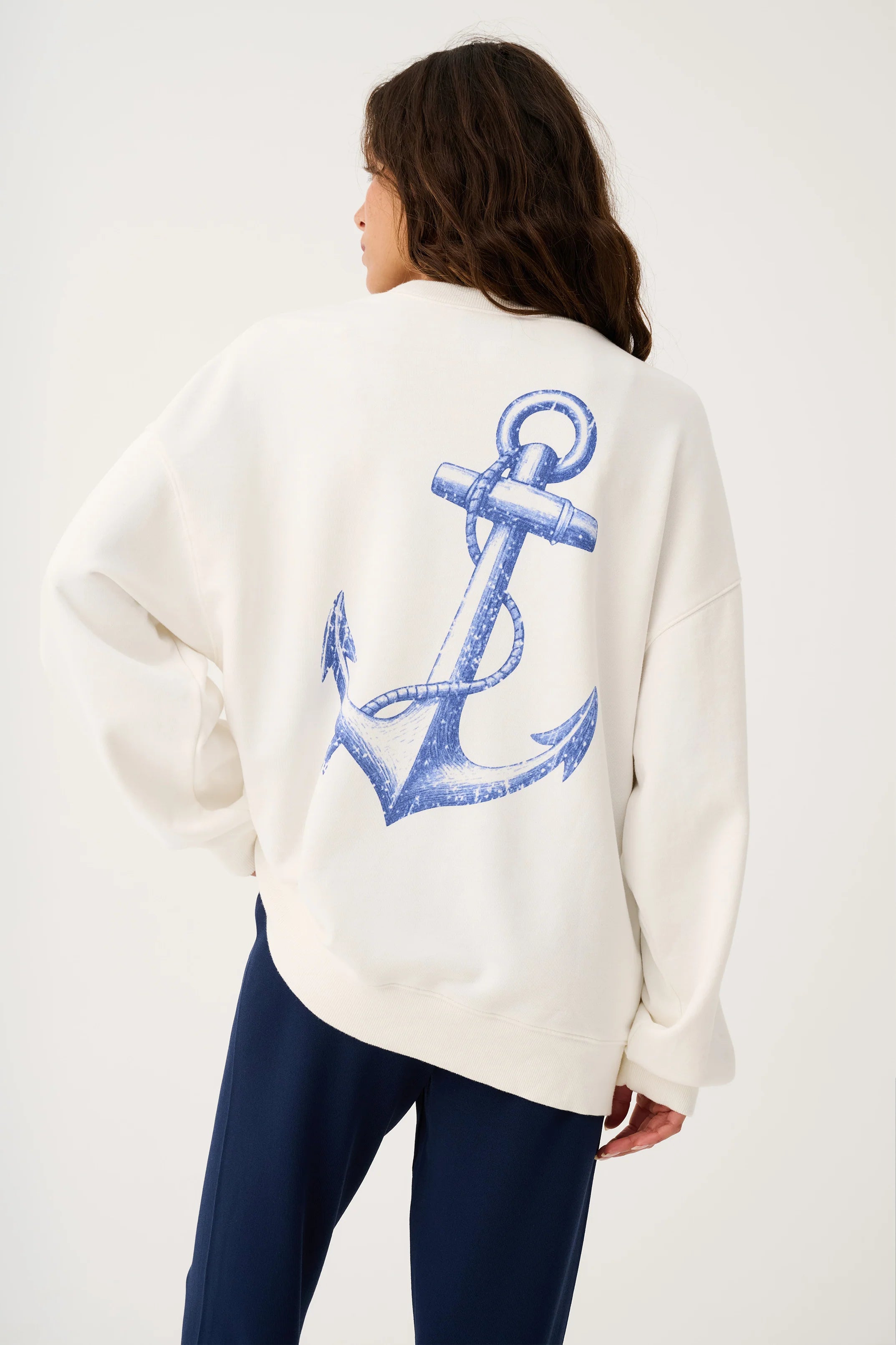 Nina Sweater - White Anchor