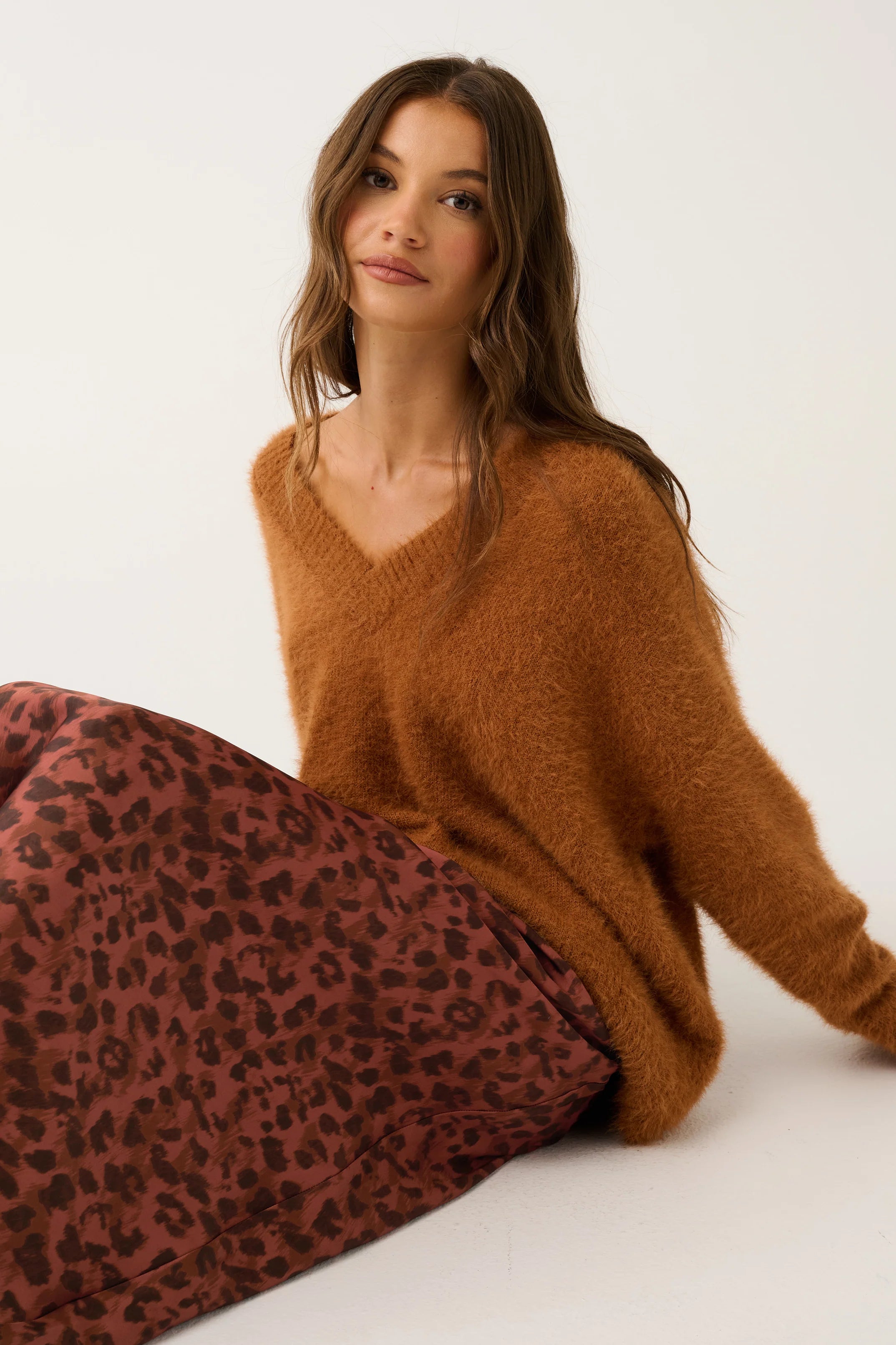 Emmie Knit Sweater - Toffee