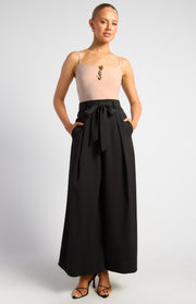 Contrast Gold Buckle Detail Singlet Bodysuit